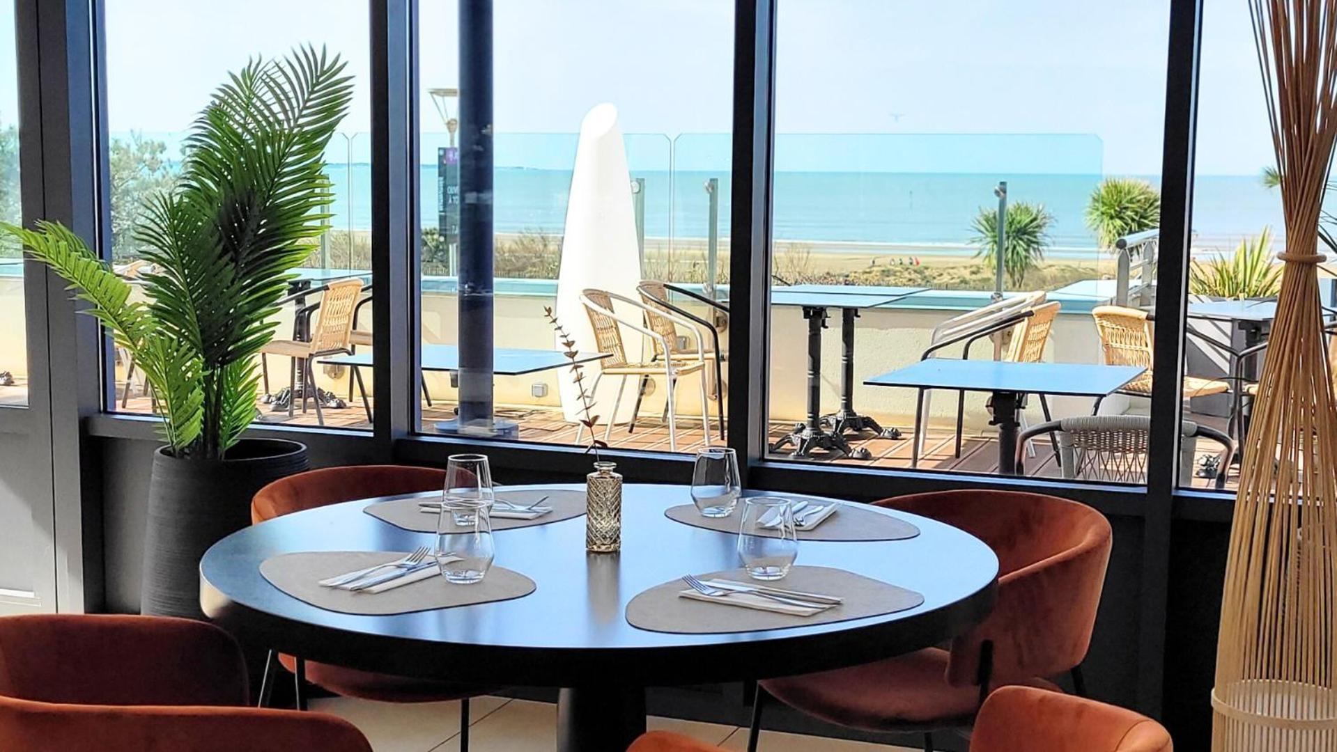 Hotel Spa Du Beryl St Brevin L'Ocean แซ็ง-เบรแว็ง-เล-แป็ง ภายนอก รูปภาพ